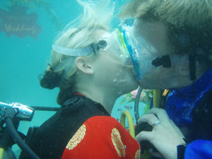 Сватба под вода