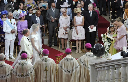 Кралска сватба церемония Монако Кралска сватба церемония Монако